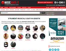 Tablet Screenshot of musicusata.it